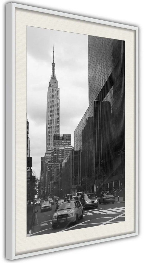 Αφίσα - Empire State Building - 20x30 - Χρυσό - Χωρίς πασπαρτού