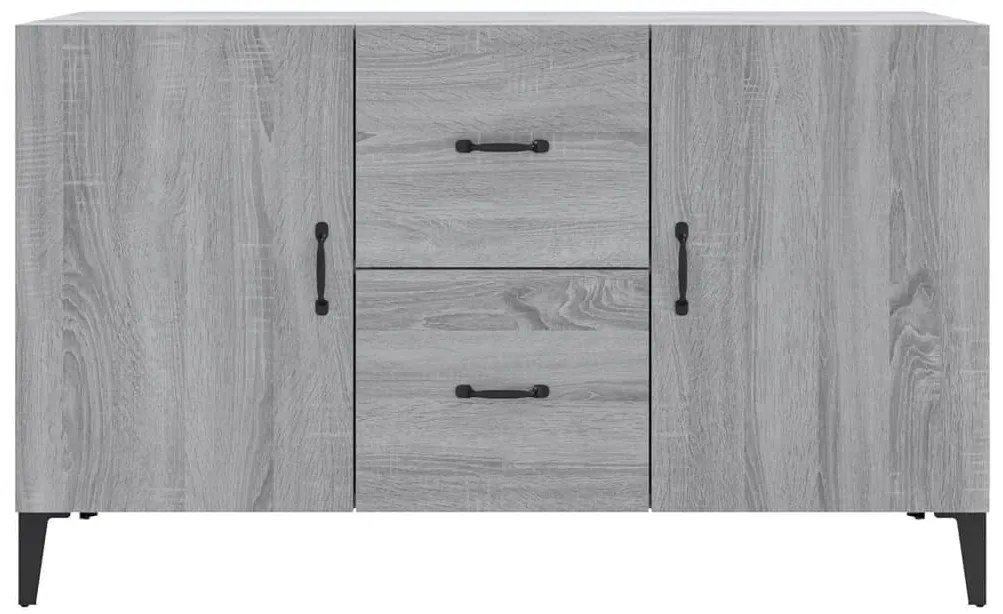 vidaXL Μπουφές Γκρι Sonoma 100 x 36 x 60 εκ. από Επεξεργασμένο Ξύλο