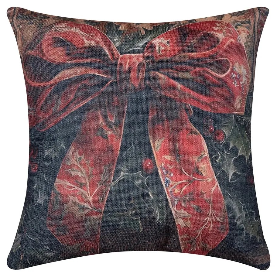 Χριστουγεννιάτικη Μαξιλαροθήκη (45x45) Silk Fashion ks2026-16