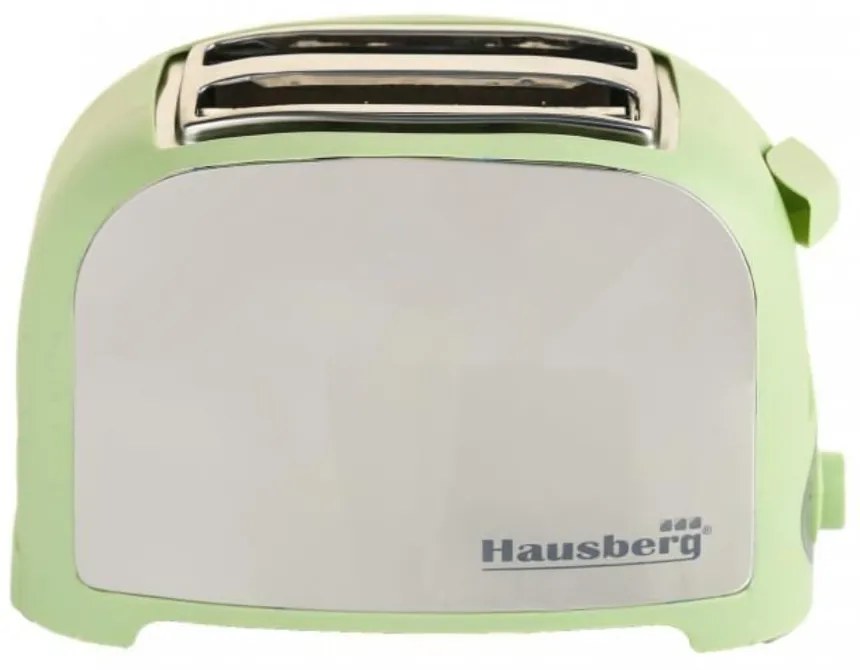 Hausberg HB-190VR Φρυγανιέρα 2 Θέσεων 750W Πράσινο