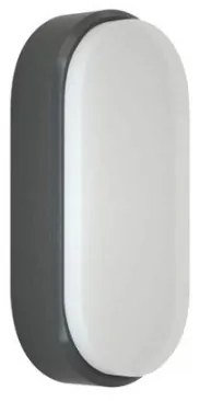 Απλίκα Φωτιστικό Τοίχου IP65 LED 15W 3000K-4000K-6000K Echo IT Lighting-80202930-Γκρι 80202930