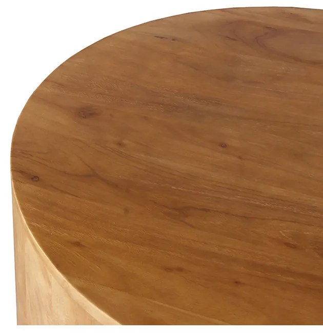 TULUM COFFEE TABLE ΦΥΣΙΚΟ 80x80xH35cm - 04-1052