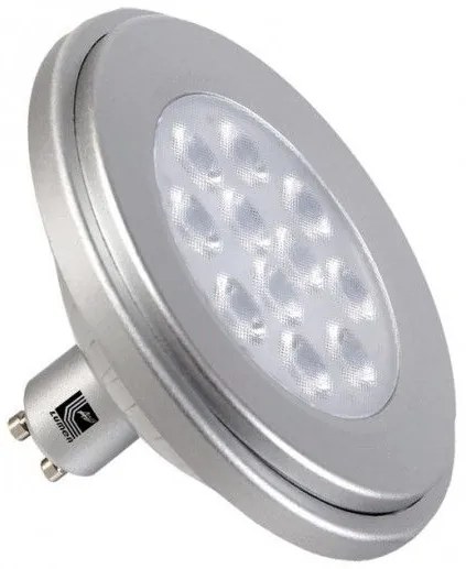 Λάμπα LED 12W AR111 GU10 αλουμινίου ασημί 230V LUMEN 13-1111200