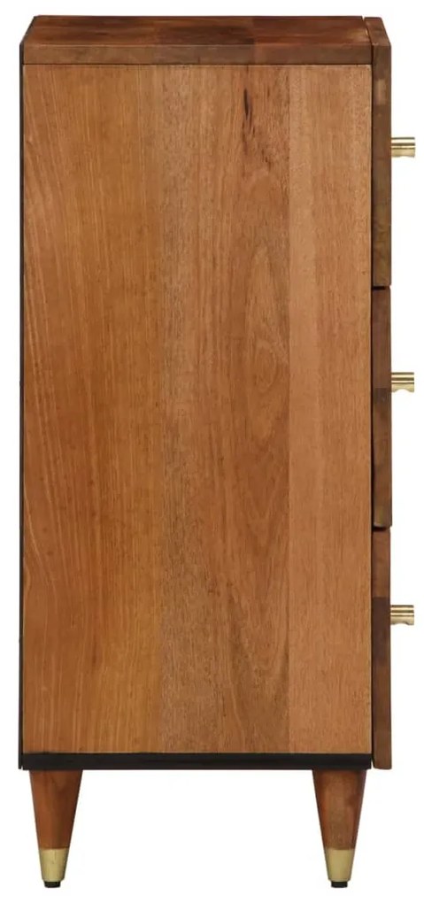 Βοηθητικό Ντουλάπι 40 x 33 x 75 εκ. από Μασίφ Ξύλο Μάνγκο - Καφέ