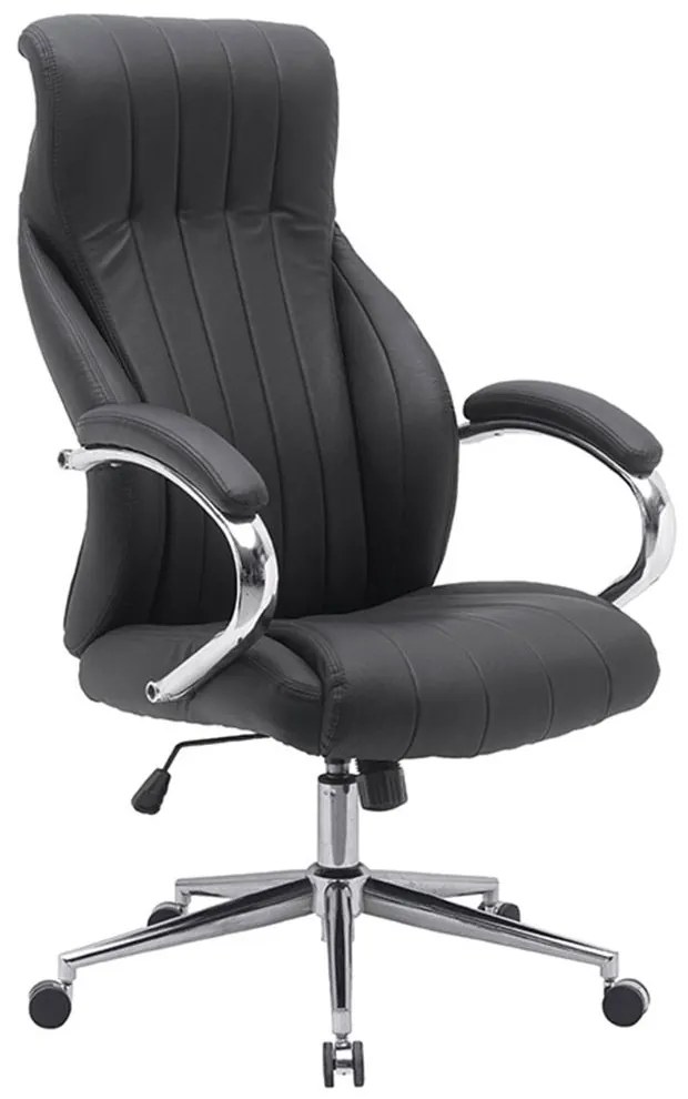 Πολυθρόνα Γραφείου A8960 01.0378 65x72x49-120/58-129cm Black
