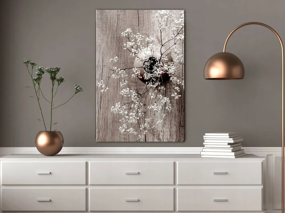 Πίνακας - Dried Flowers (1 Part) Vertical - 80x120