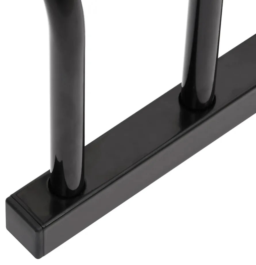 vidaXL Μπάρα Ποδηλάτων για 3 Ποδήλατα Μαύρη από Χάλυβα