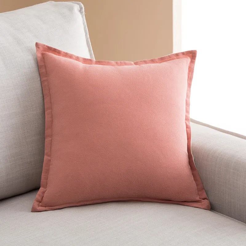 Μαξιλαροθήκη Light Veil Apple Pink/Vanilla 43x43cm - Gofis Home 309/17