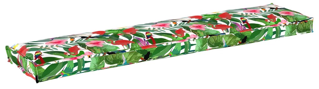 vidaXL Μαξιλάρι παλέτας Τροπική ζούγκλα 180 x 40 x 8 εκ. Ύφασμα Oxford