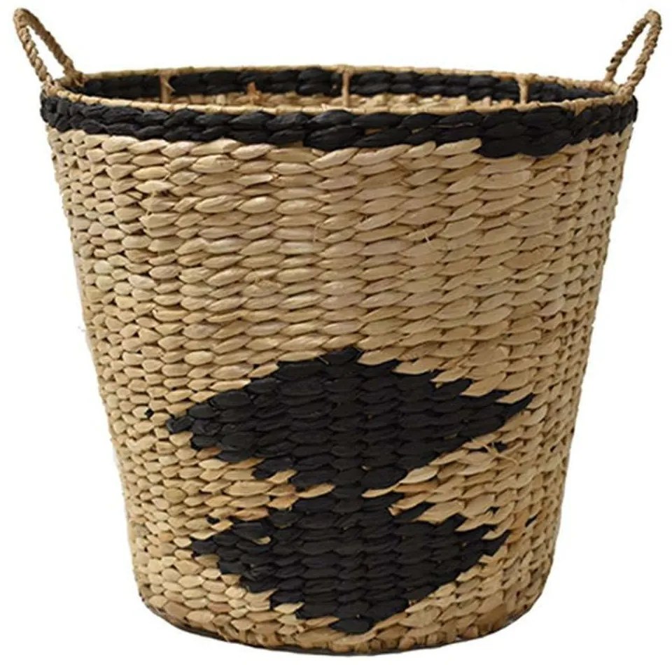 Καλάθι Rush 00.06.67443 Φ36x32cm Natural-Black Mat