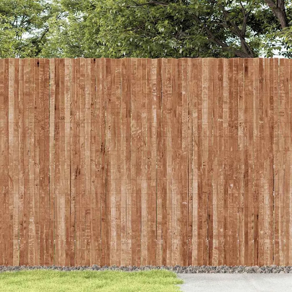 vidaXL Φράχτης από φλοιό δέντρου Καφέ 400 x 150 cm Φλοιός