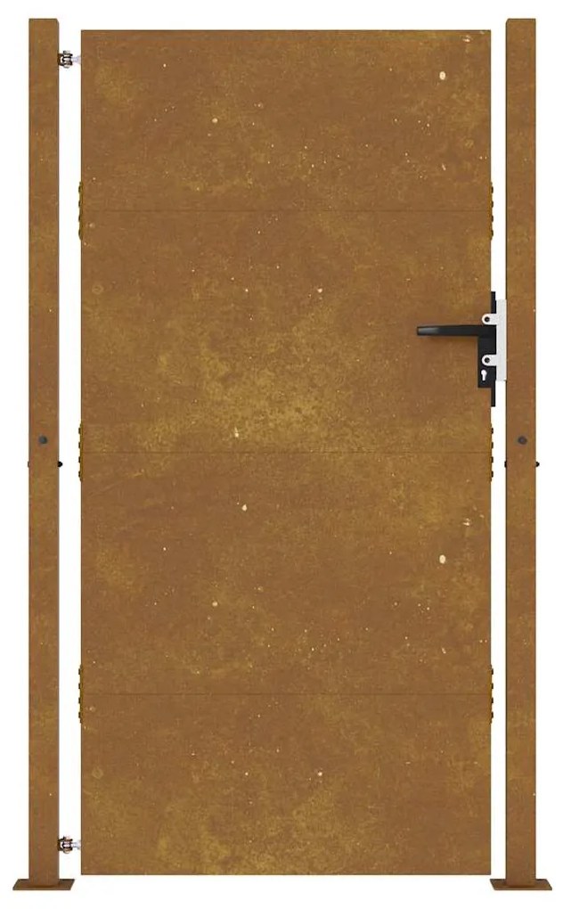 vidaXL Πύλη Κήπου 105 x 180 εκ. από Ατσάλι Corten