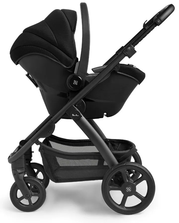 Καρότσι και PortBebe Σύστημα μεταφοράς (6τμχ) Silver Cross Tide Space