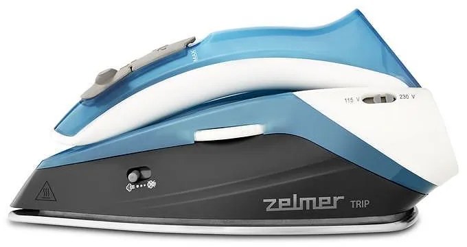 Zelmer ZIR0500 Trip Σίδερο Ταξιδίου Ατμού 1100W Λευκό/Μπλε