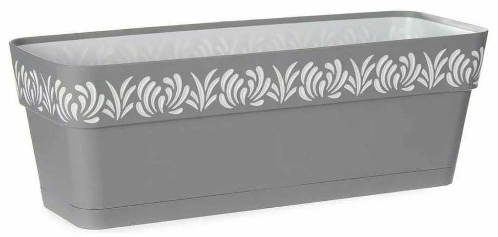 Κηπουρός Stefanplast Gaia Γκρι Πλαστική ύλη 49,5 x 17 x 19 cm (12 Μονάδες)