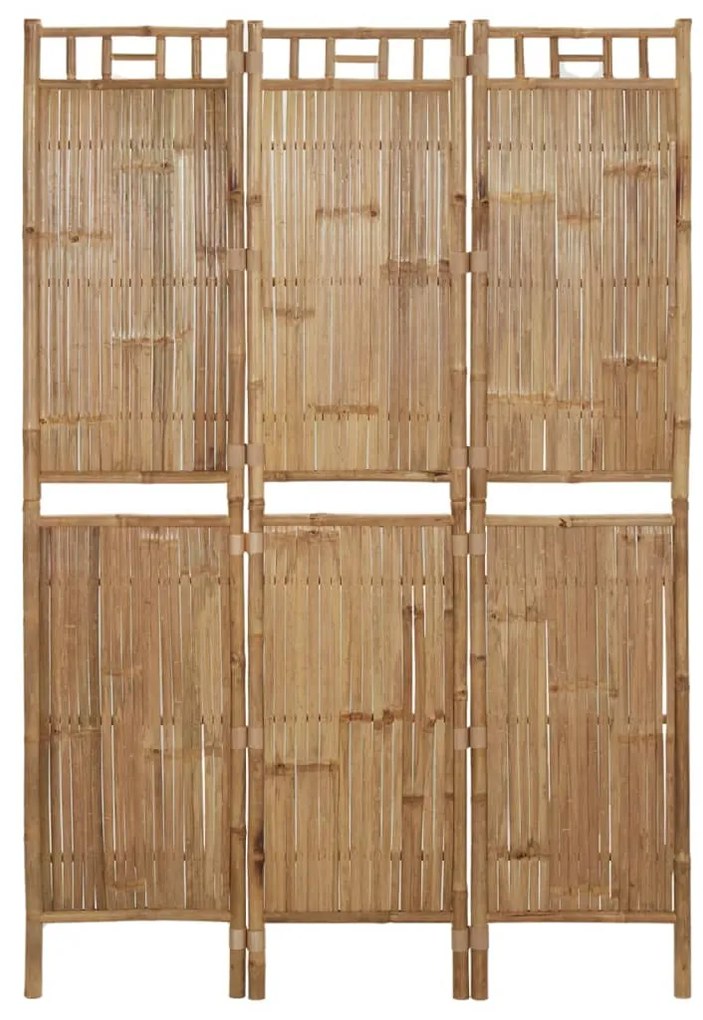 Διαχωριστικό Δωματίου με 3 Πάνελ 120 x 180 εκ. από Μπαμπού
