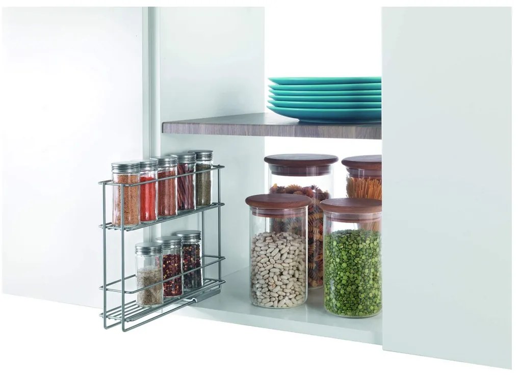 Ράφι Μπαχαρικών Metaltex In &amp; Out (28 x 6 x 22 cm)