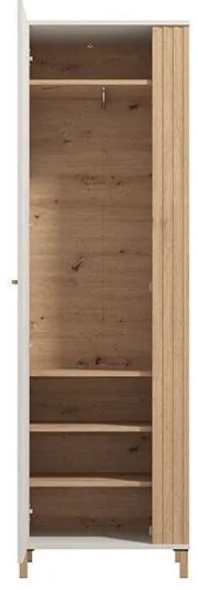 Έπιπλο Χολ Belfort P1 Artisan Oak - Cashmere 60x40x193 εκ.