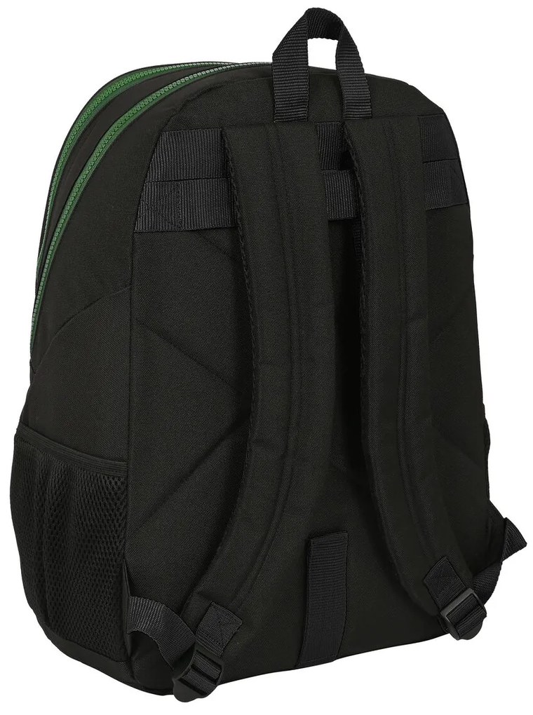 Σχολική Τσάντα Munich Caviar Μαύρο 32 x 44 x 16 cm