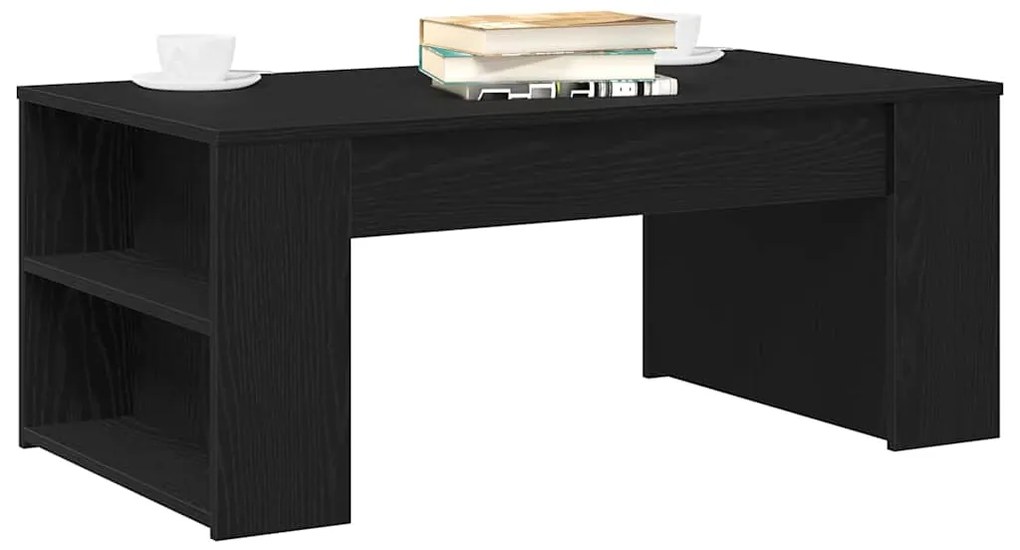 vidaXL Τραπεζάκι σαλονιού Μαύρη δρυς 102 x 55 x 42 cm