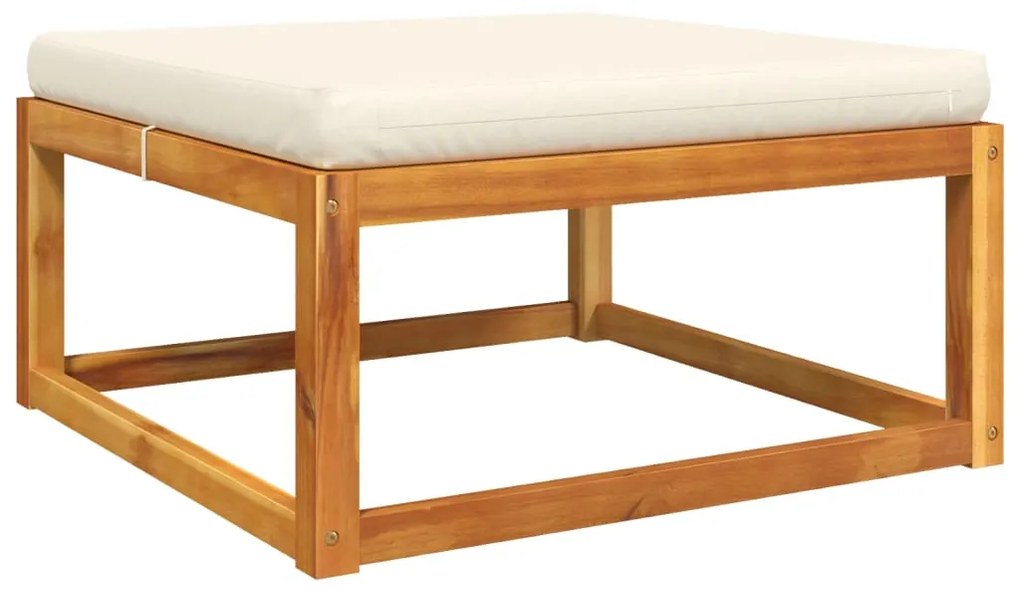 vidaXL Σετ Καναπέδων Κήπου 8 Τεμαχίων με Μαξιλάρια από Ξύλο Ακακίας και Σχοινί