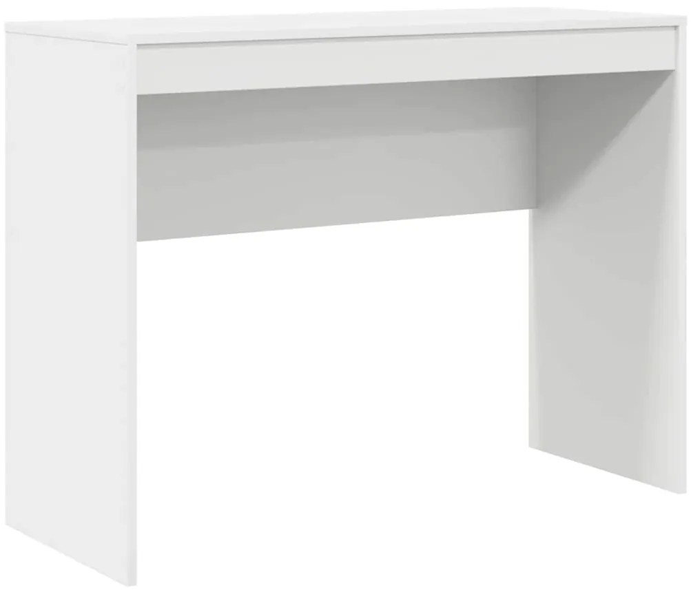 vidaXL Γραφείο Λευκό 100 x 40 x 76 εκ. Επεξεργασμένο ξύλο