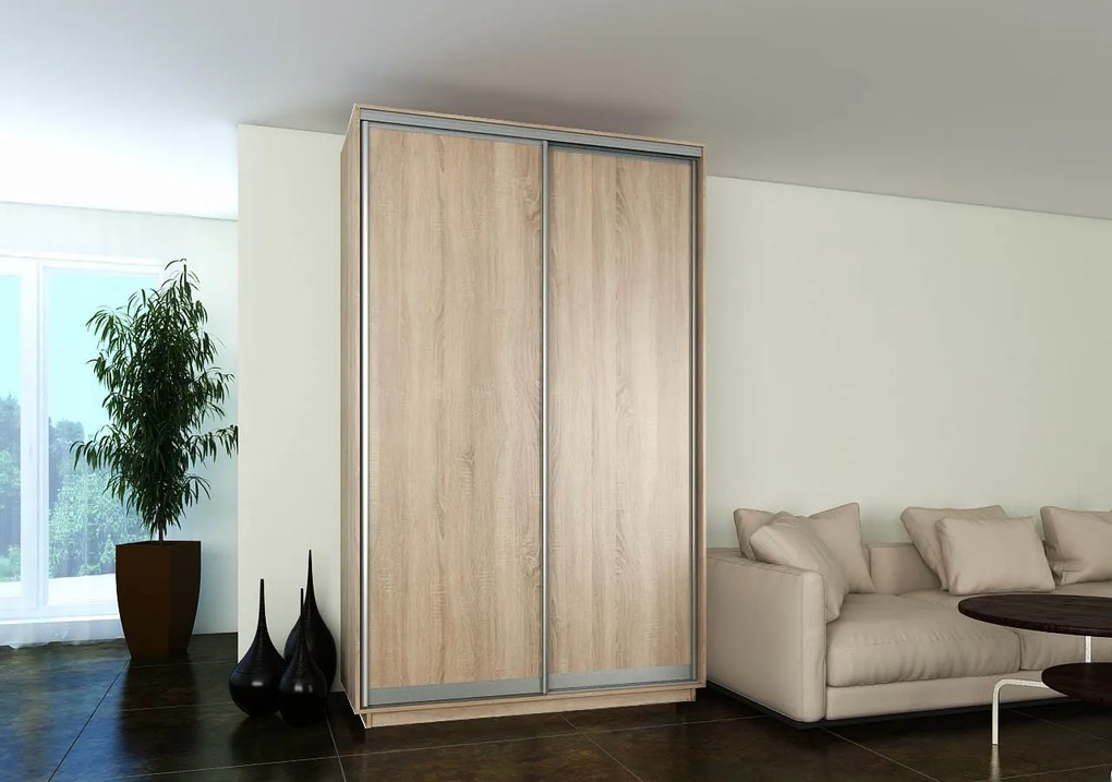Ντουλάπα Diamont Σονόμα 160x60x220cm - GR-W16012