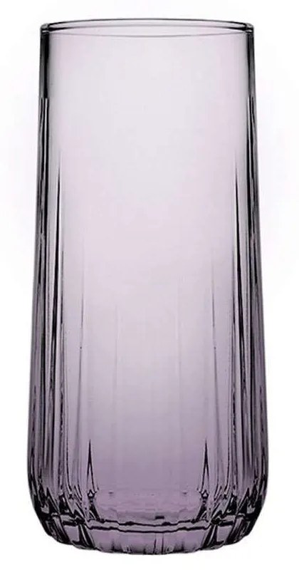 Ποτήρια Νερού Nova (Σετ 3Τμχ) PB420695MO 360ml Purple Pasabahce Glass