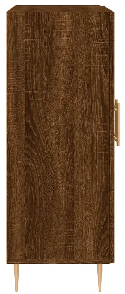 vidaXL Ντουλάπι Καφέ Δρυς 69,5 x 34 x 90 εκ. Επεξεργασμένο Ξύλο