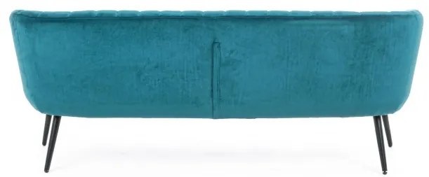 Καναπές Avril Τριθέσιος Μπλε 178x71x69 εκ. - Μπλε