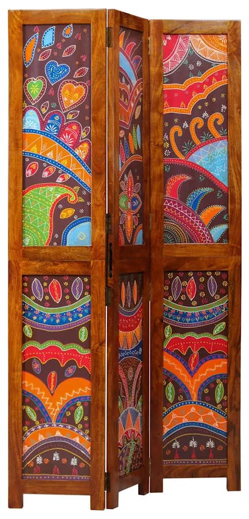 vidaXL Διαχωριστικό Δωματίου Μέλι Καφέ 105 x 1,5 x 180 εκατοστά