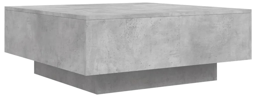 vidaXL Τραπεζάκι Σαλονιού Γκρι Σκυρ. 80 x 80 x 31 εκ. Επεξ. Ξύλο