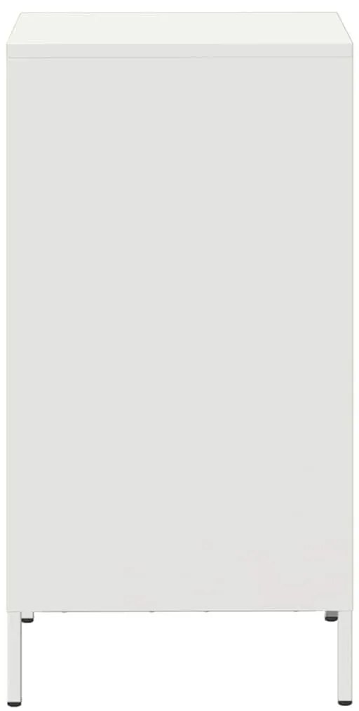 vidaXL Ντουλάπι Λευκό 35x39x73,5 εκ. από Χάλυβα Ψυχρής Έλασης