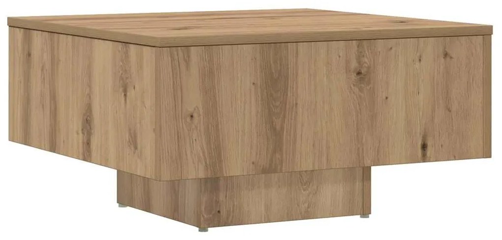 vidaXL Τραπεζάκι Σαλονιού Αρτισιανή Δρυς 60x60x31,5εκ Επεξεργασμ. Ξύλο