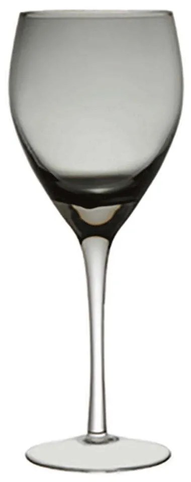 Ποτήρι Νερού Κολωνάτο Irid 52.013.53 360ml Smoke Cryspo Trio Γυαλί
