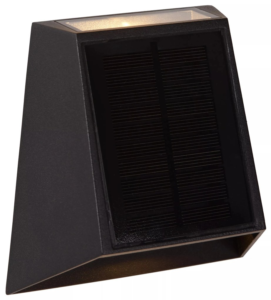 Φωτιστικό Επίτοιχο Lucide 15815-01-30 LUTON Μαύρο Ματ (Black Mat) 2850 K