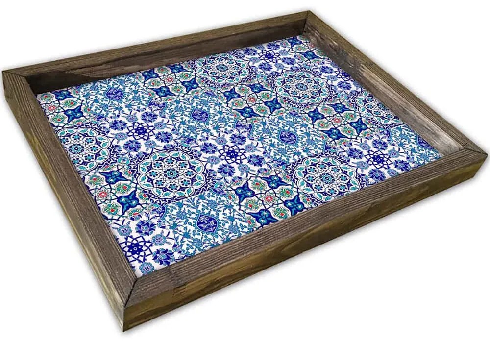 Δίσκος Σερβιρίσματος 847TRX0201 30x40cm Multi Hermia Mdf,Ξύλο