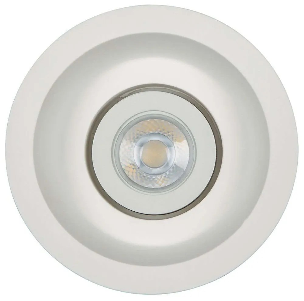 Φωτιστικό Οροφής Χωνευτό VK/09060  Φ15,5x5,6cm 1xGU10 35W White VKLed