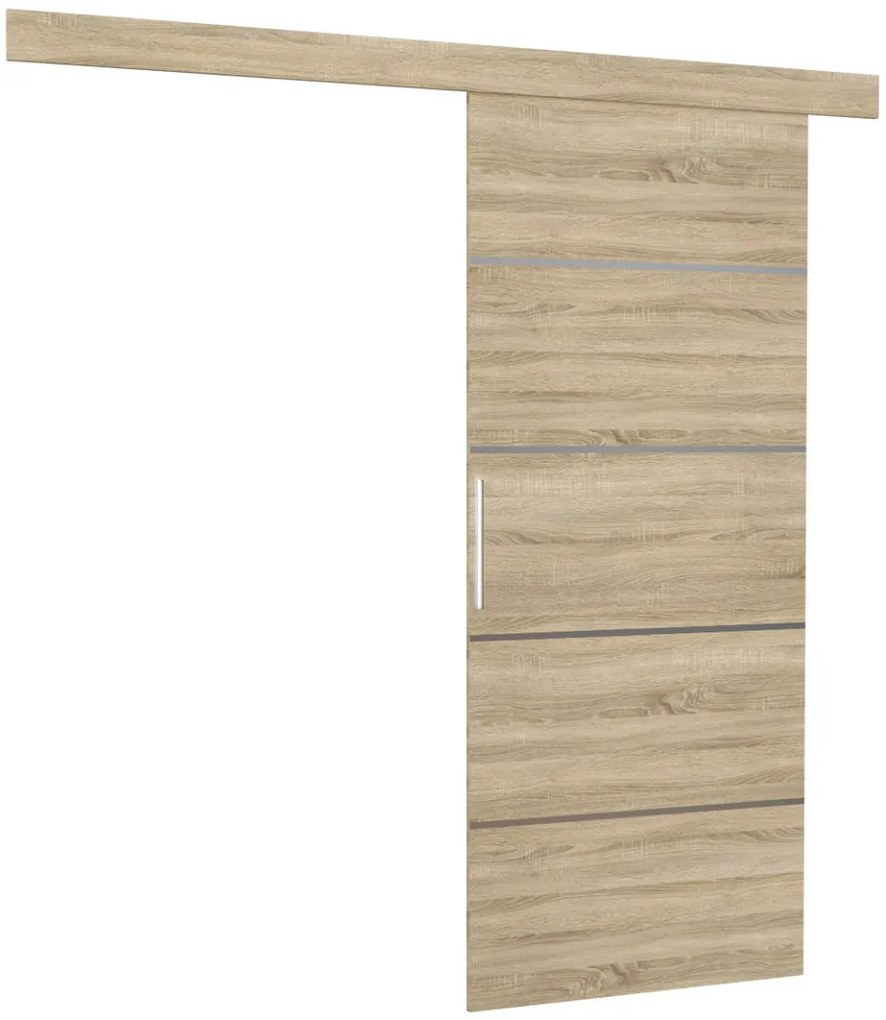 Συρόμενη πόρτα Crystal-Mauro-96 x 205 εκ.