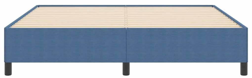 vidaXL Σκελετός Κρεβατιού Μπλε 180 x 200 cm Βελούδο