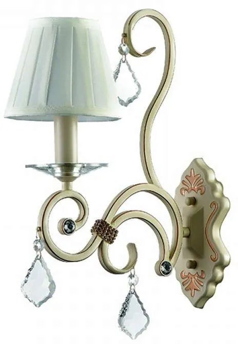 Φωτιστικό Τοίχου-Απλίκα 43308-1 25x41cm 1xΕ14 Beige Inlight