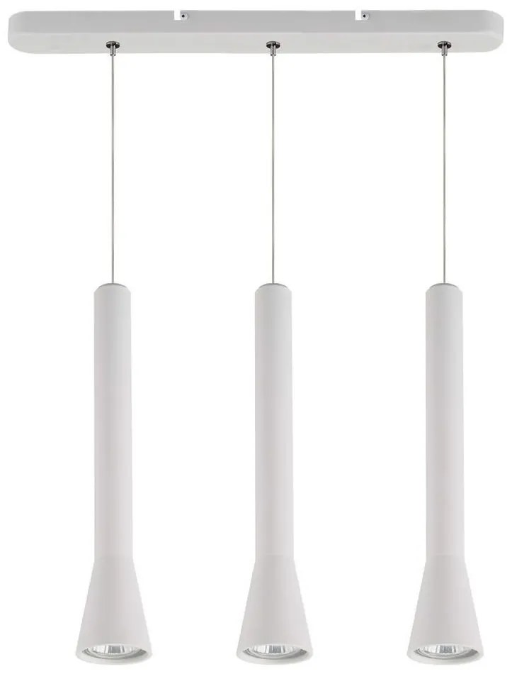 Φωτιστικό Οροφής - Ράγα White VK/03105PE/3/W VKLed Aluminium