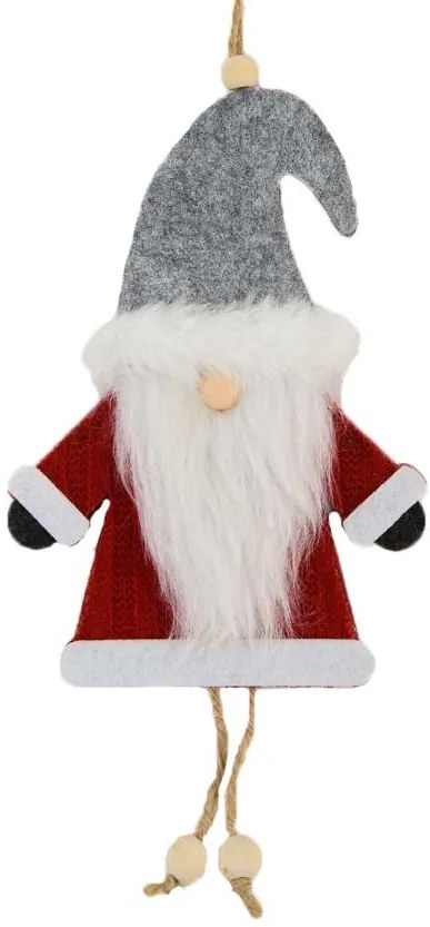 Χριστουγεννιάτικο Στολίδι Άγιος Βασίλης 15cm 4978