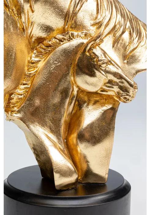 Διακοσμητικό Άλογο Χρυσό 29εκ. - Χρυσό