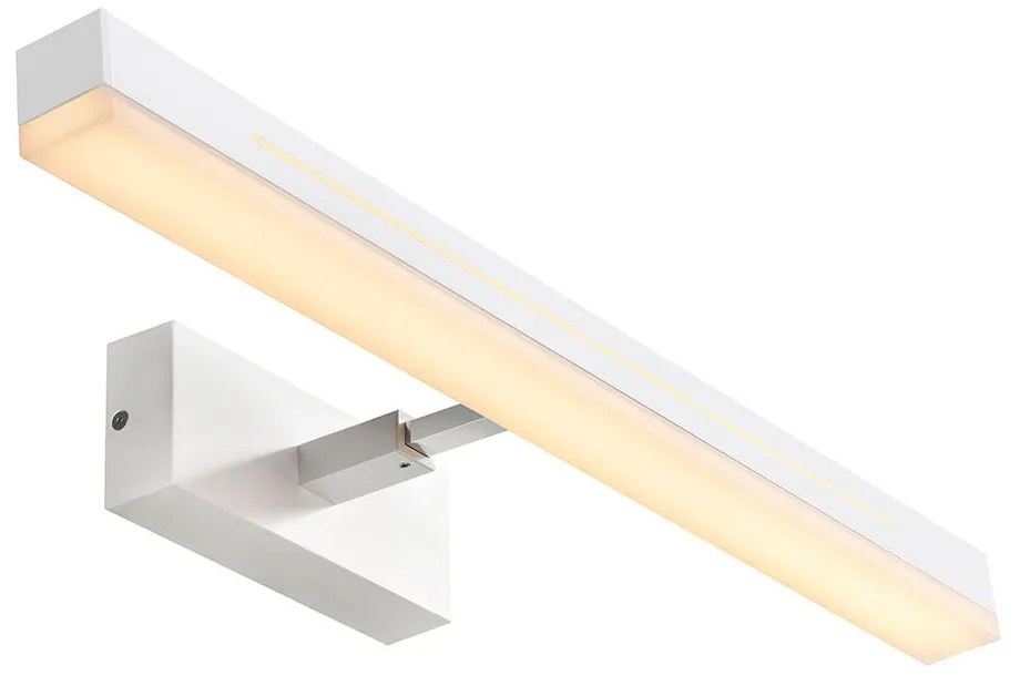 Φωτιστικό Τοίχου Otis 60 2015411001 7,5x60cm Dimmable Led 1650Lm 17W 3000K IP44 White Nordlux Aluminium, Plastic