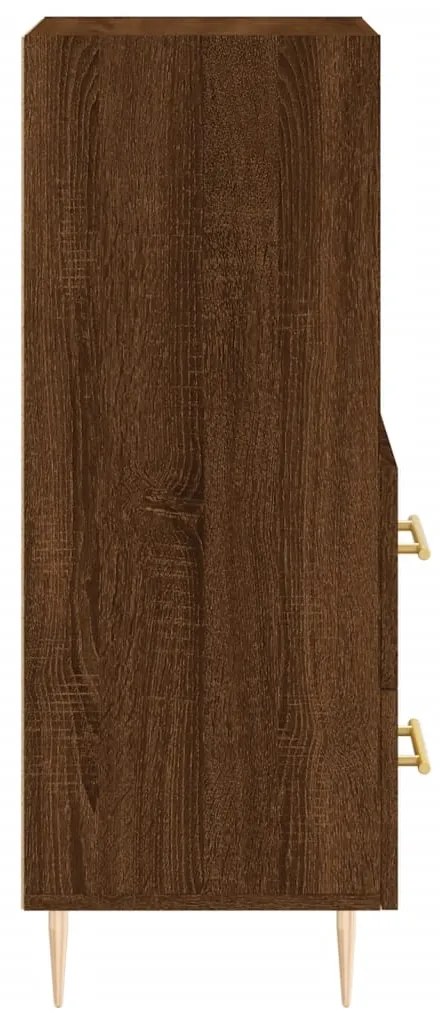 vidaXL Ντουλάπι Καφέ Δρυς 34,5 x 34 x 90 εκ. Επεξεργασμένο Ξύλο