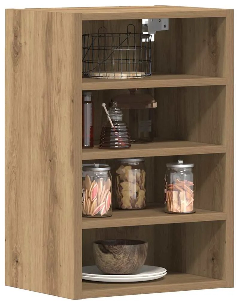 Κρεμαστό Ντουλάπι "Riga" από Τεχνητό Δρυ 40x29,5x60 εκ. από Τεχνητό Ξύλο