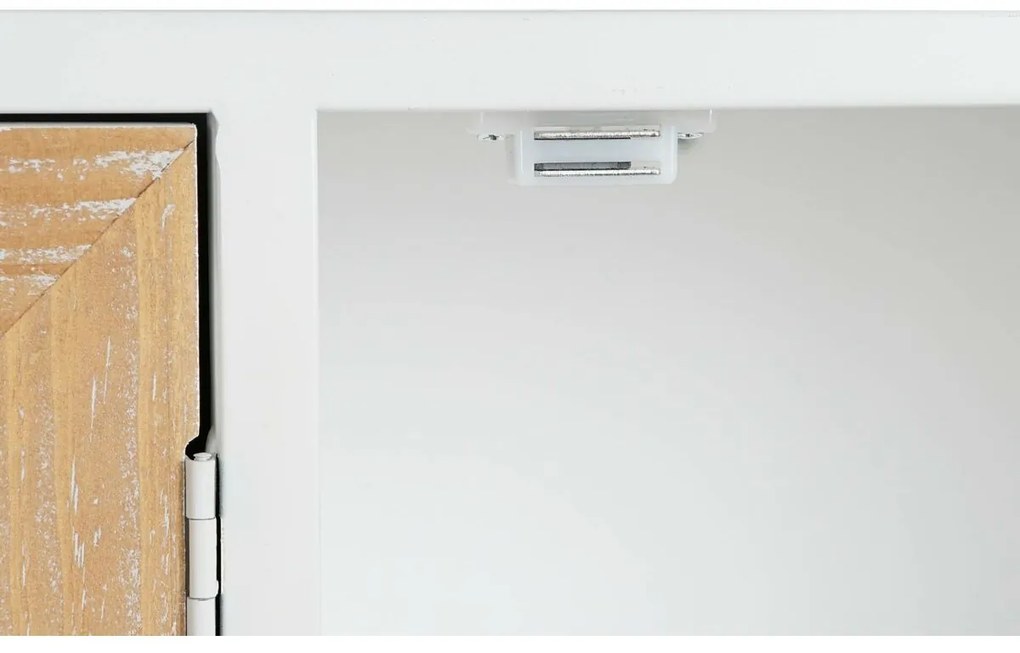Έπιπλο Εισόδου DKD Home Decor Λευκό 120 x 35 x 90 cm