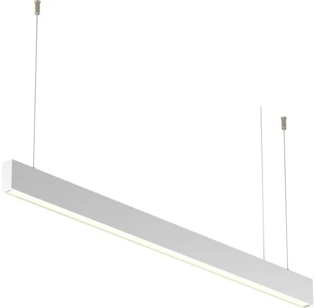 Γραμμικό Φωτιστικό Κρεμαστό/Οροφής LED 36W Λευκό Dimmer 3CCT Basis P051PL-36W2.7-6K-W Maytoni-P051PL-36W2.7-6K-W-Λευκό P051PL-36W2.7-6K-W