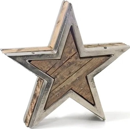 Διακοσμητικό Rustic Star-Ύψος: 20 εκ.